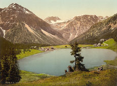 Grisons. Arosa, the Upper Lake, circa 1890