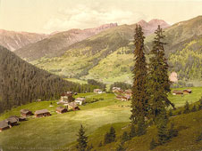 Grisons. Clavadel, circa 1890