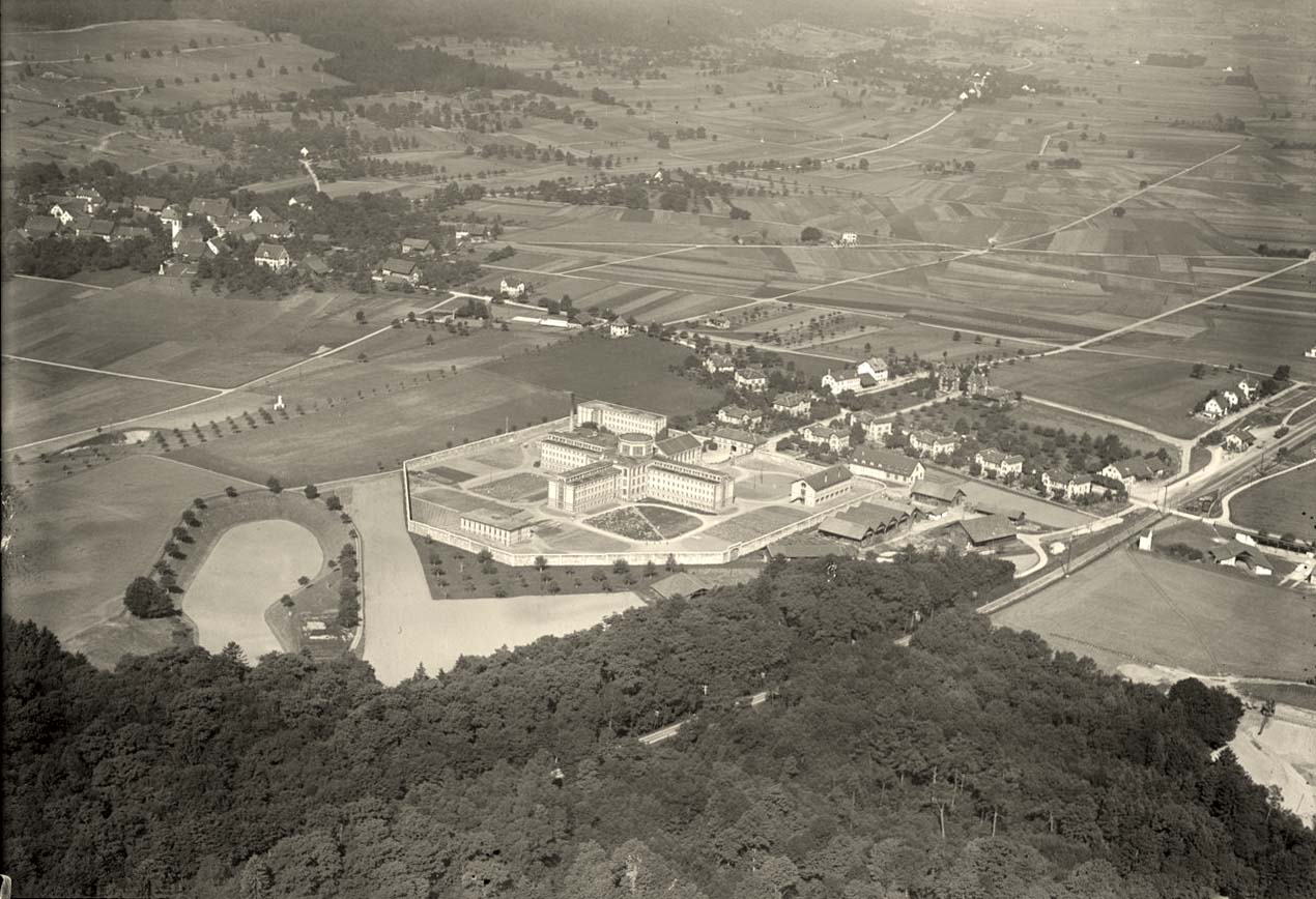 Regensdorf. Kantonale Strafanstalt aus 100 m, 1925