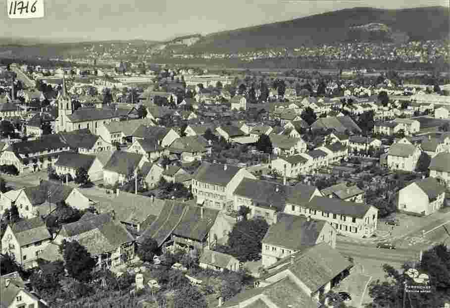 Reinach. Panorama der Stadt