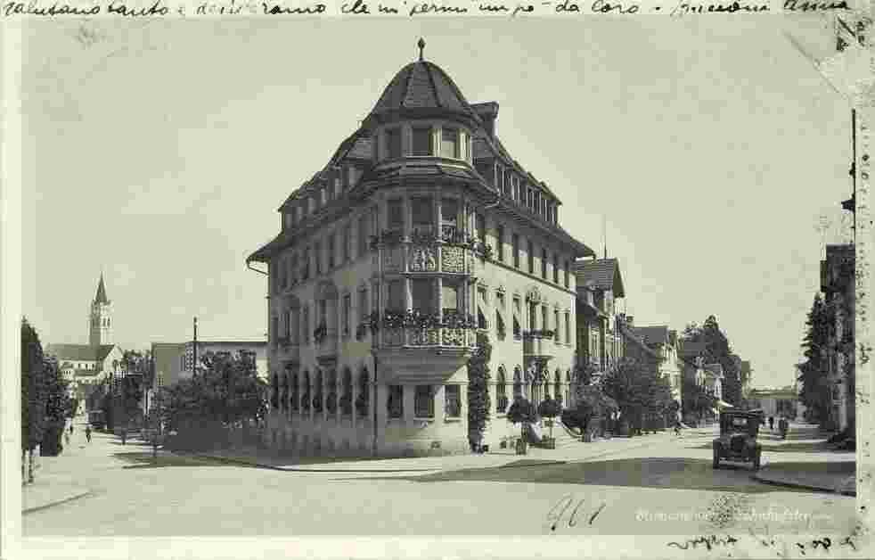 Romanshorn. Bahnhofstrasse, Kantonalbank