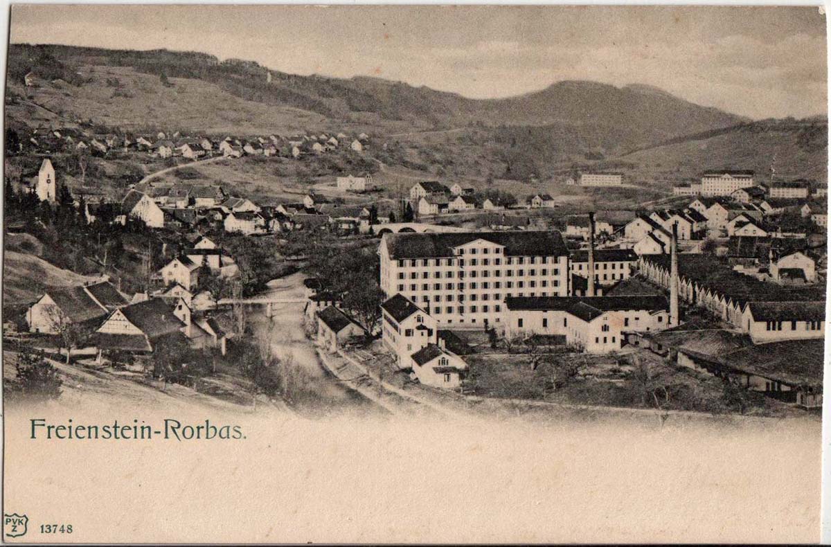Blick auf Rorbas, Freienstein, 1903