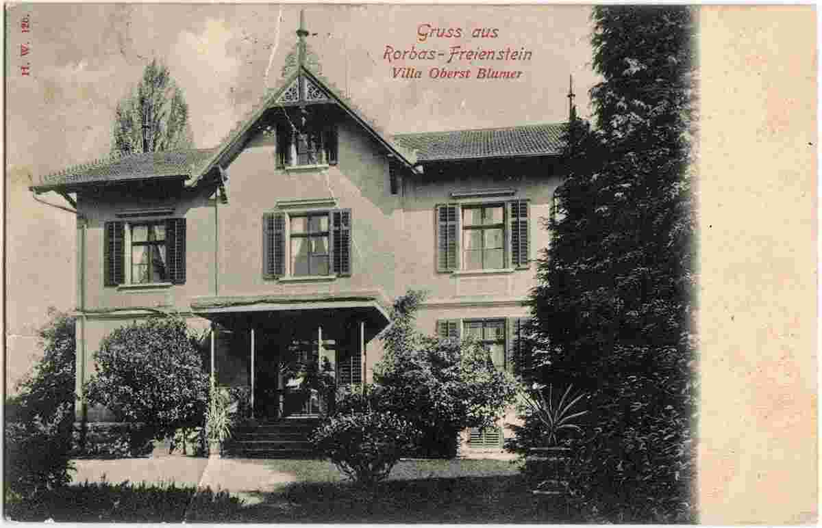 Rorbas-Freienstein - Villa Oberst Blumer, 1908