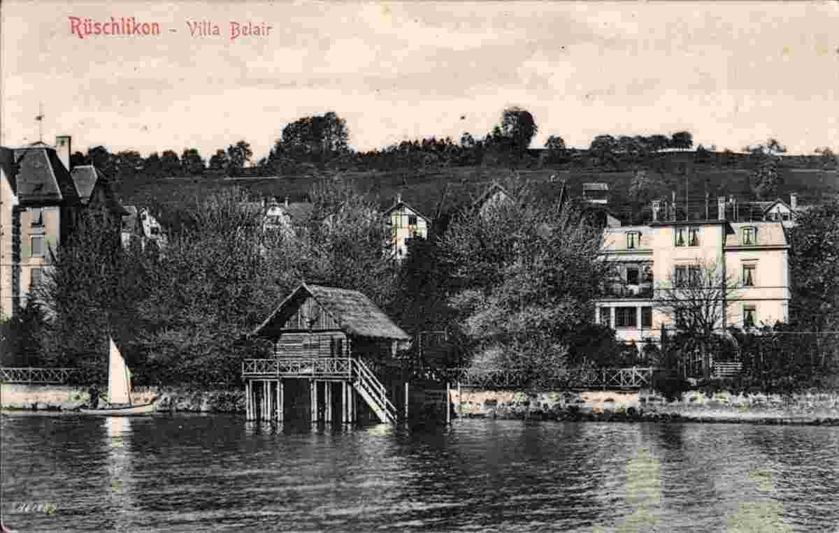 Rüschlikon. Villa Belair, zwischen 1915 und 1938