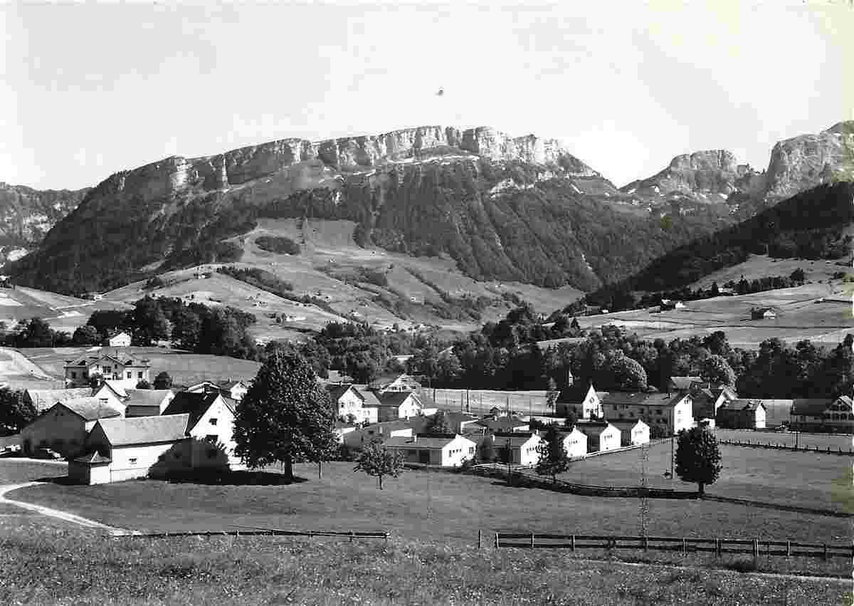 Rüte. Blick auf Steinegg, um 1950