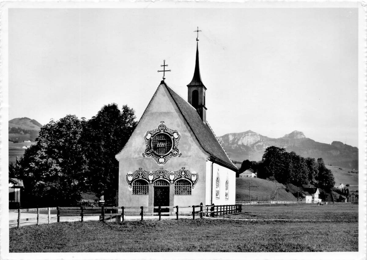 Rüte. Steinegg - Kapelle 'St Magdalena', 1953