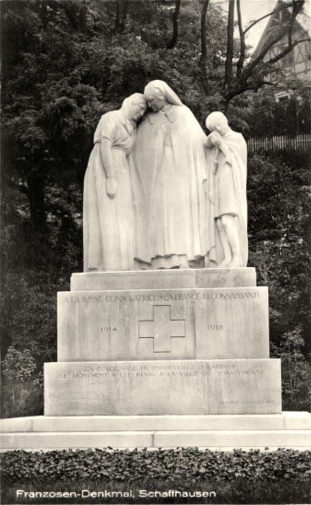 Schaffhausen. Franzosen-Denkmal 1914-1918, 1927