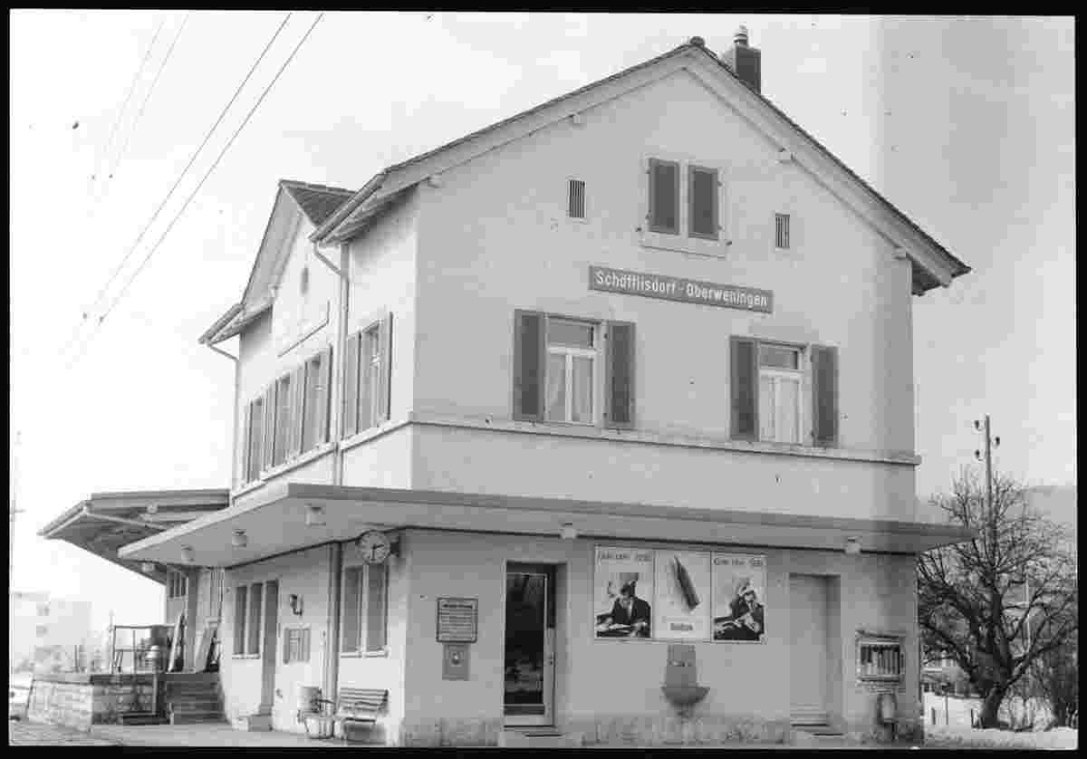 Bahnhof Schöfflisdorf-Oberweningen, 1965
