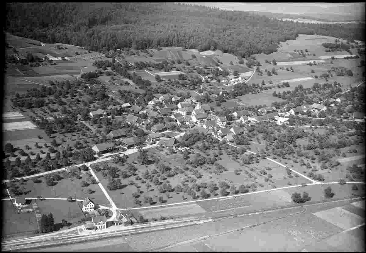 Blick auf Schöfflisdorf, 1948