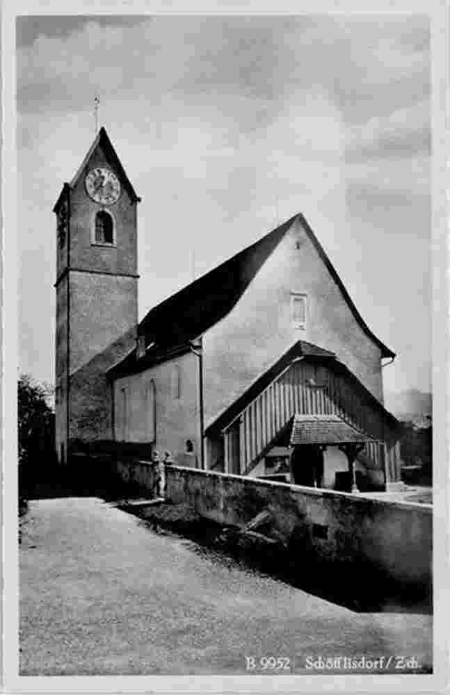 Schöfflisdorf. Kirche