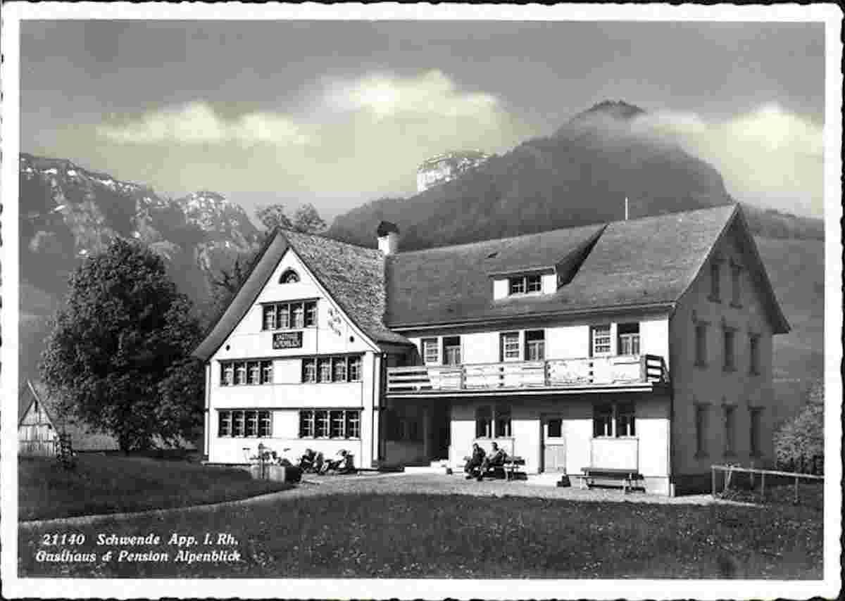 Schwende. Gasthaus und Pension 'Alpenblick'