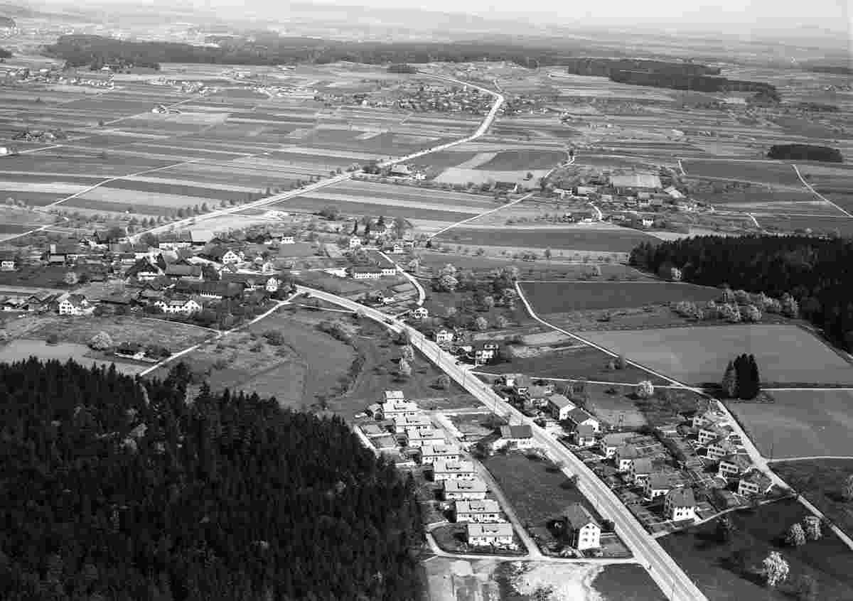 Seuzach. Blick auf Ohringen, 1958