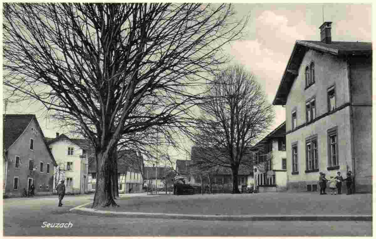 Seuzach. Dorfstraße um 1935