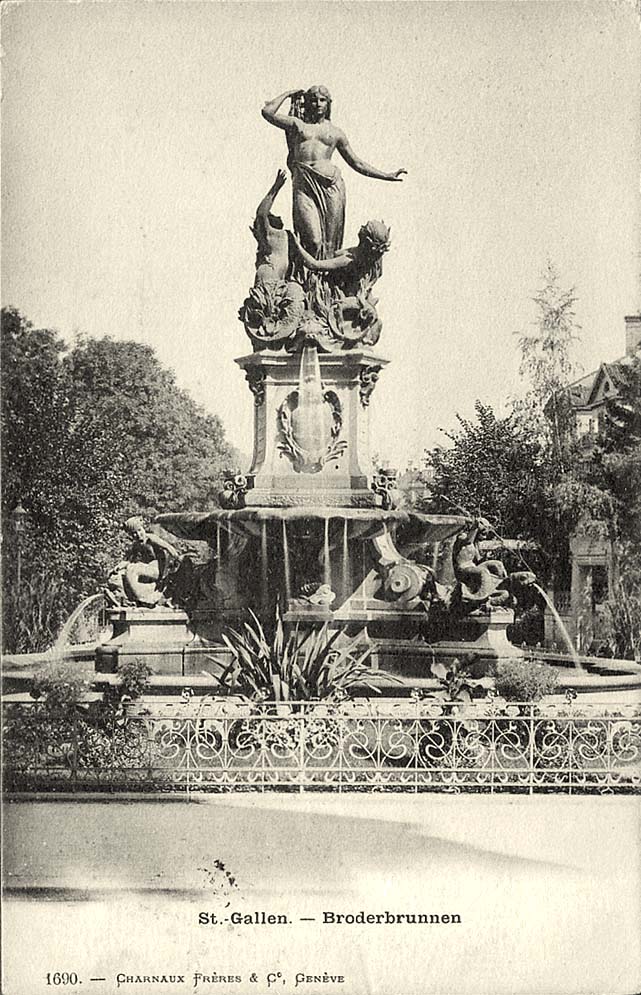 Spreitenbach. Broderbrunnen, 1904