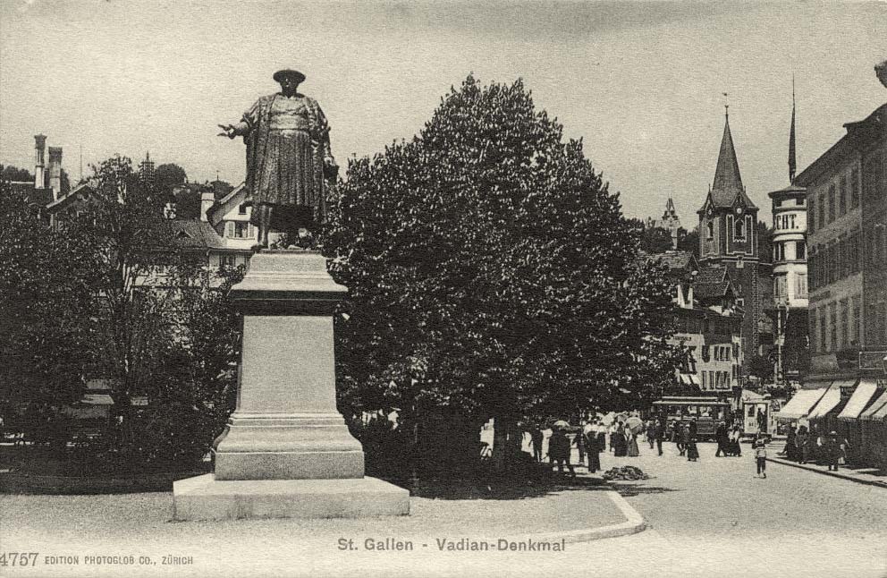 Spreitenbach. Vadian-Denkmal