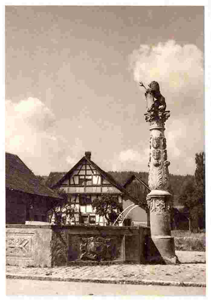 Stadel bei Niederglatt. Dorfbrunnen
