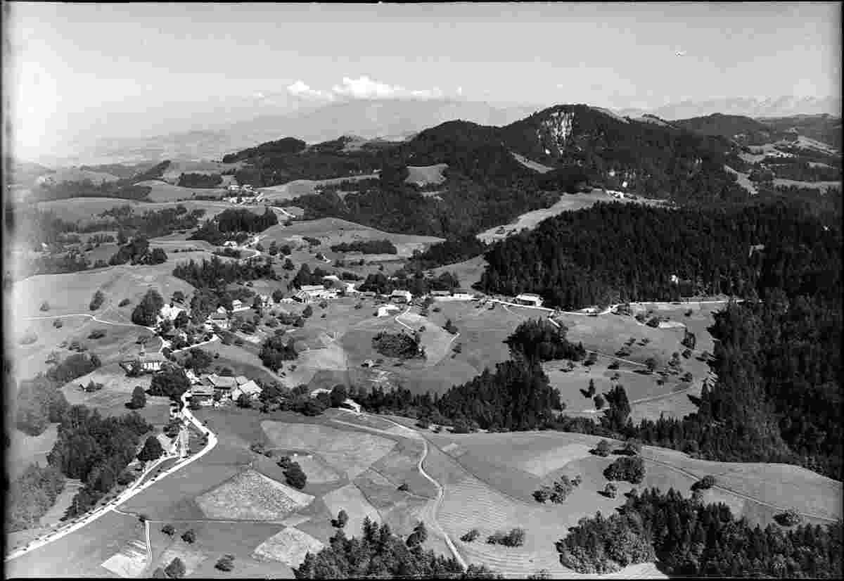 Blick auf Sternenberg, Hörnli, 1953