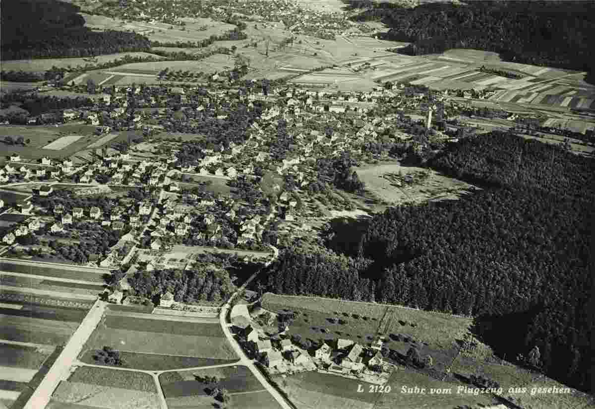 Suhr. Panorama von Suhr, 1941