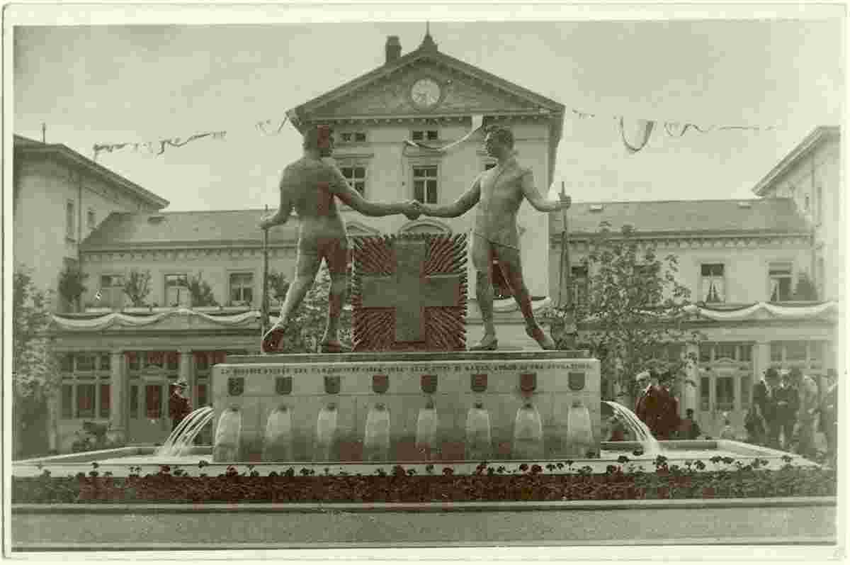 Suhr. Schützendenkmal, 1924