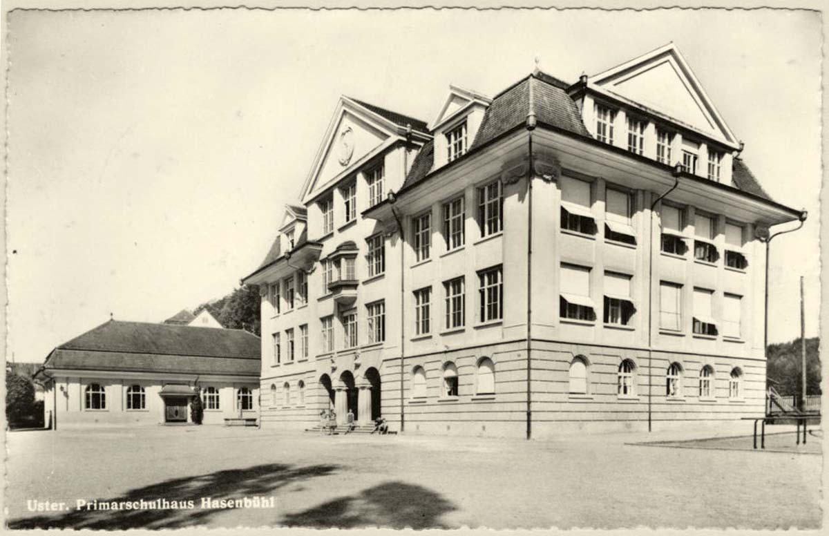 Uster. Primarschule Hasenbühl, 1957