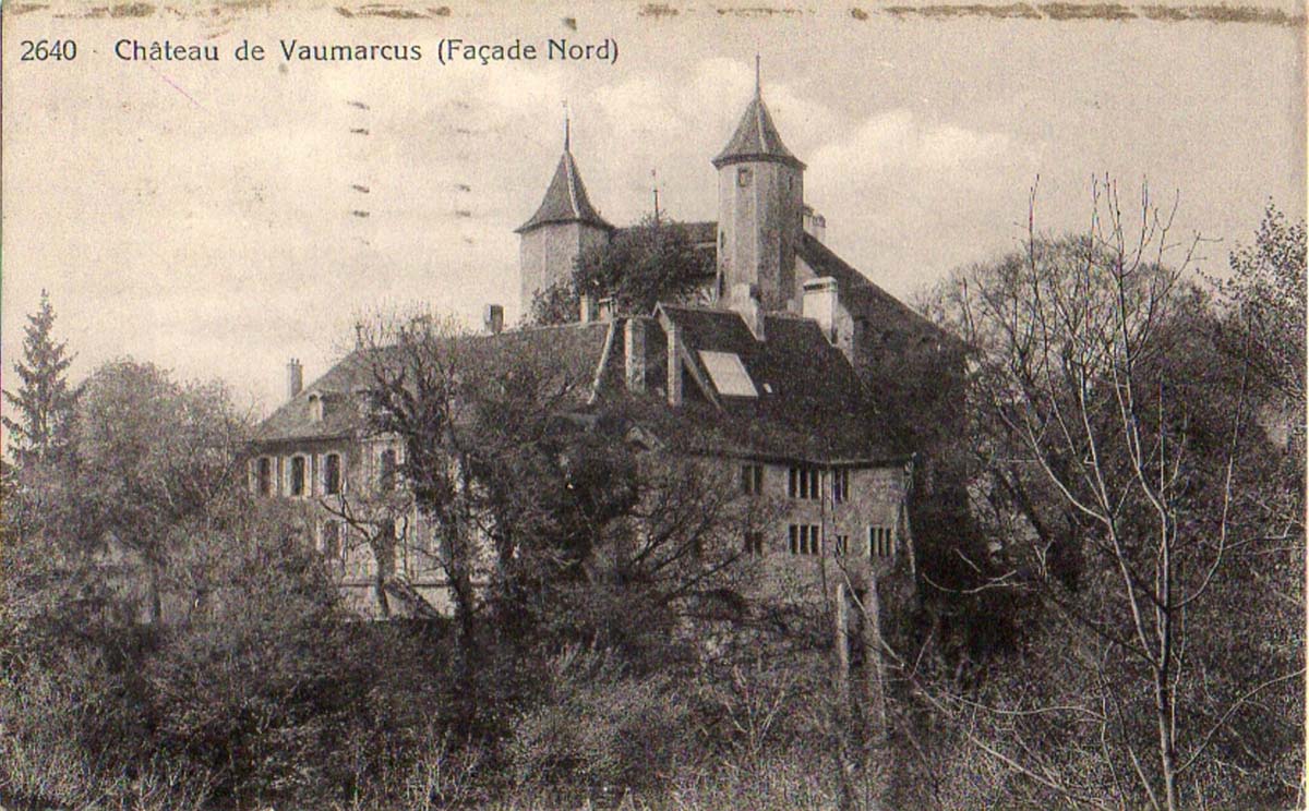Château de Vaumarcus (Façade Nord), 1922