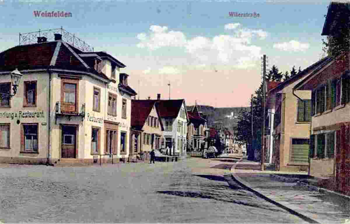 Weinfelden. Wilerstraße