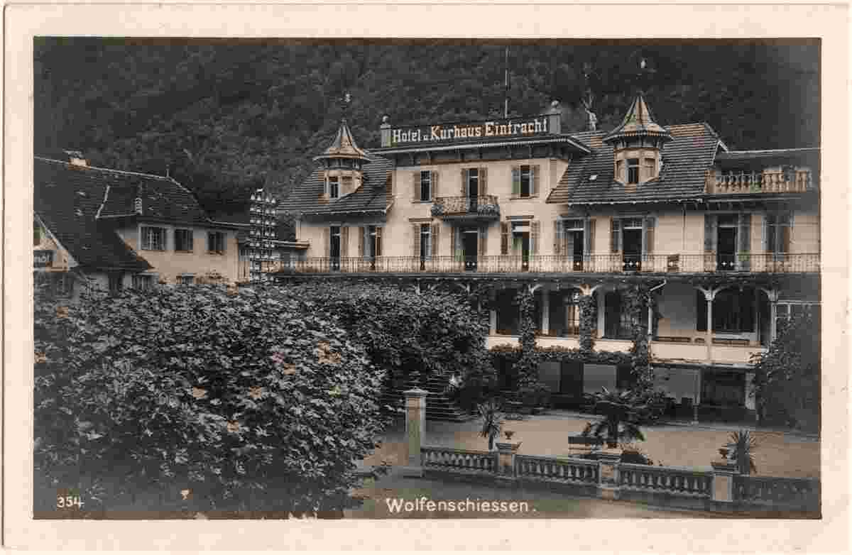 Wolfenschiessen. Hotel-Kurhaus Eintracht, 1927
