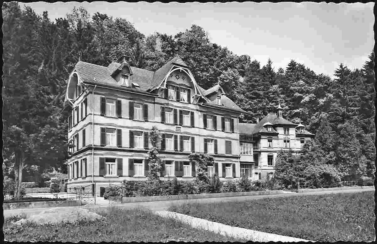 Rämismühle-Zell, Tösstal, Haus SILO, Erholungsheim Asyl, 1965