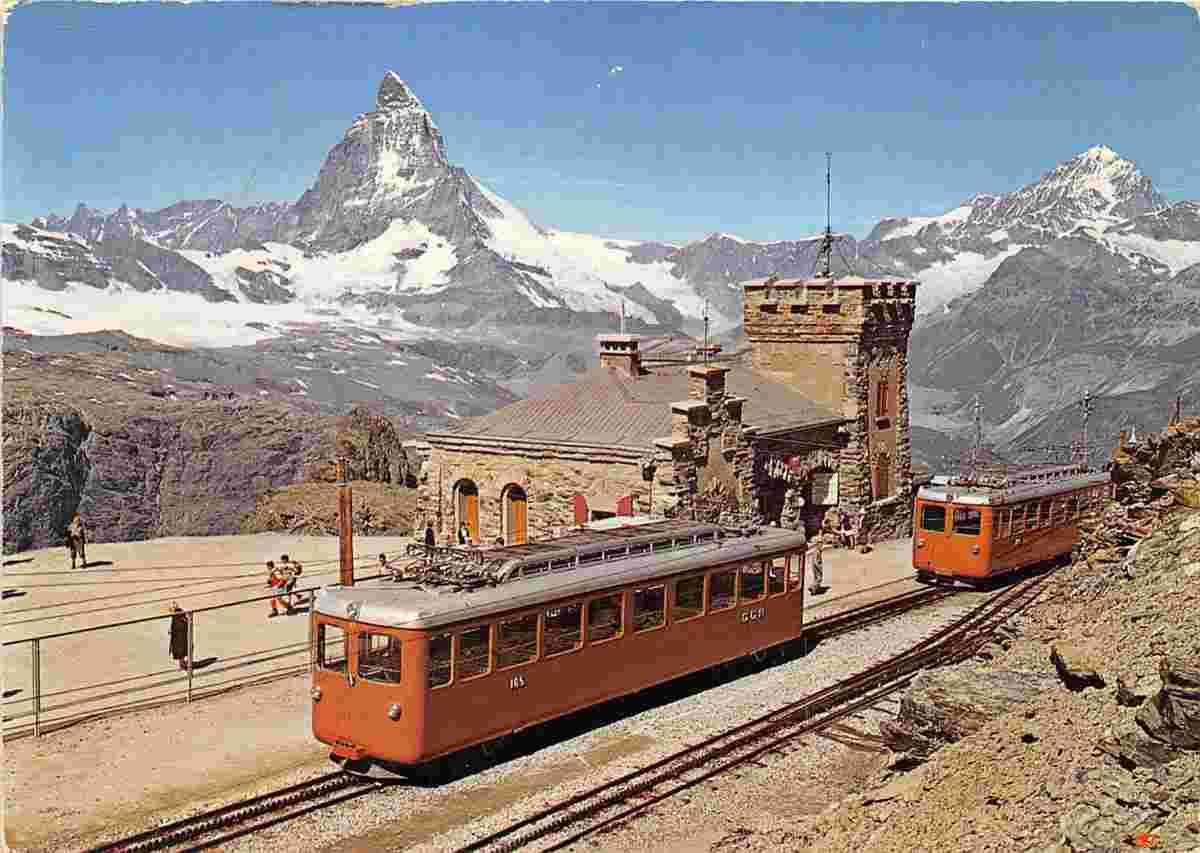 Zermatt. Gornergratbahn Station