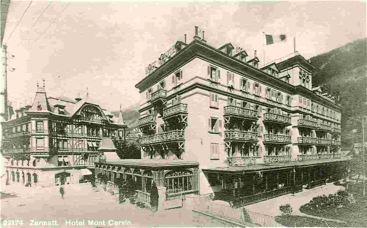 Zermatt. Hôtel Mont Cervin