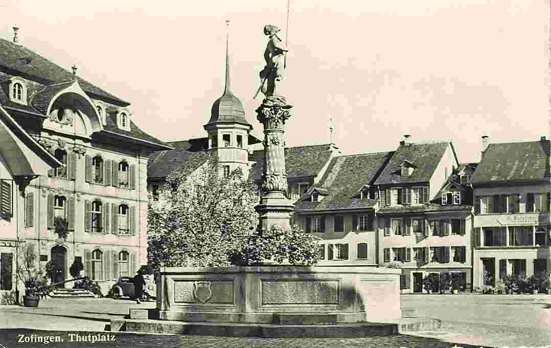 Zofingen. Thutplatz, 1958