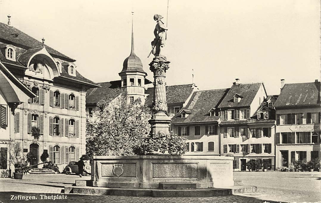 Zofingen. Thutplatz, 1958