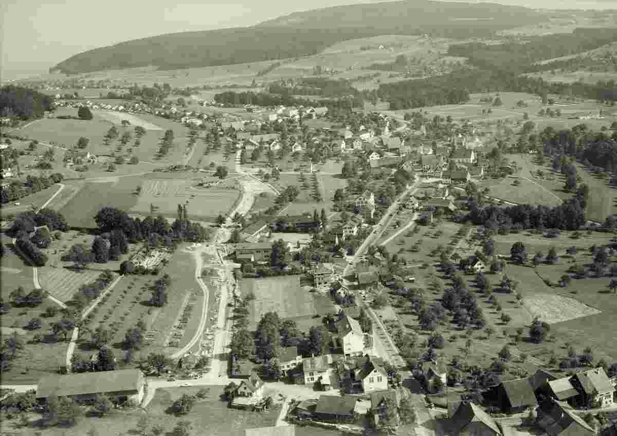 Zumikon. Panorama von Waltikon, 1959