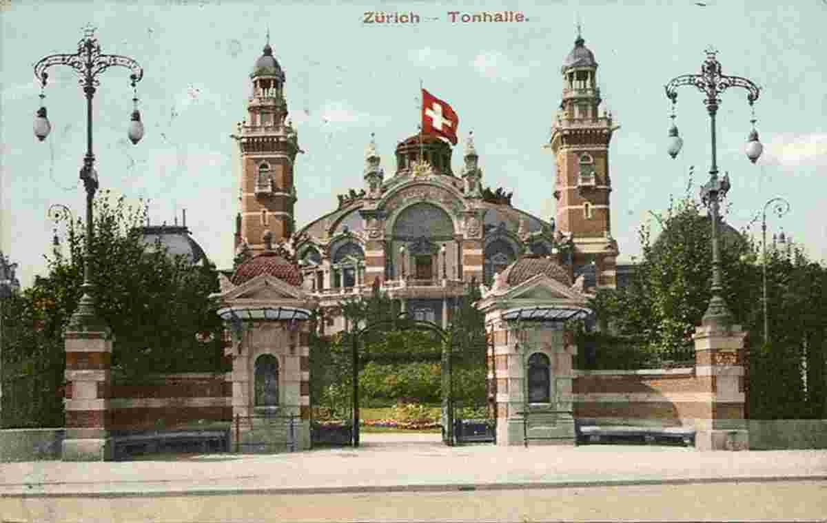 Zürich. Tonhalle, 1906
