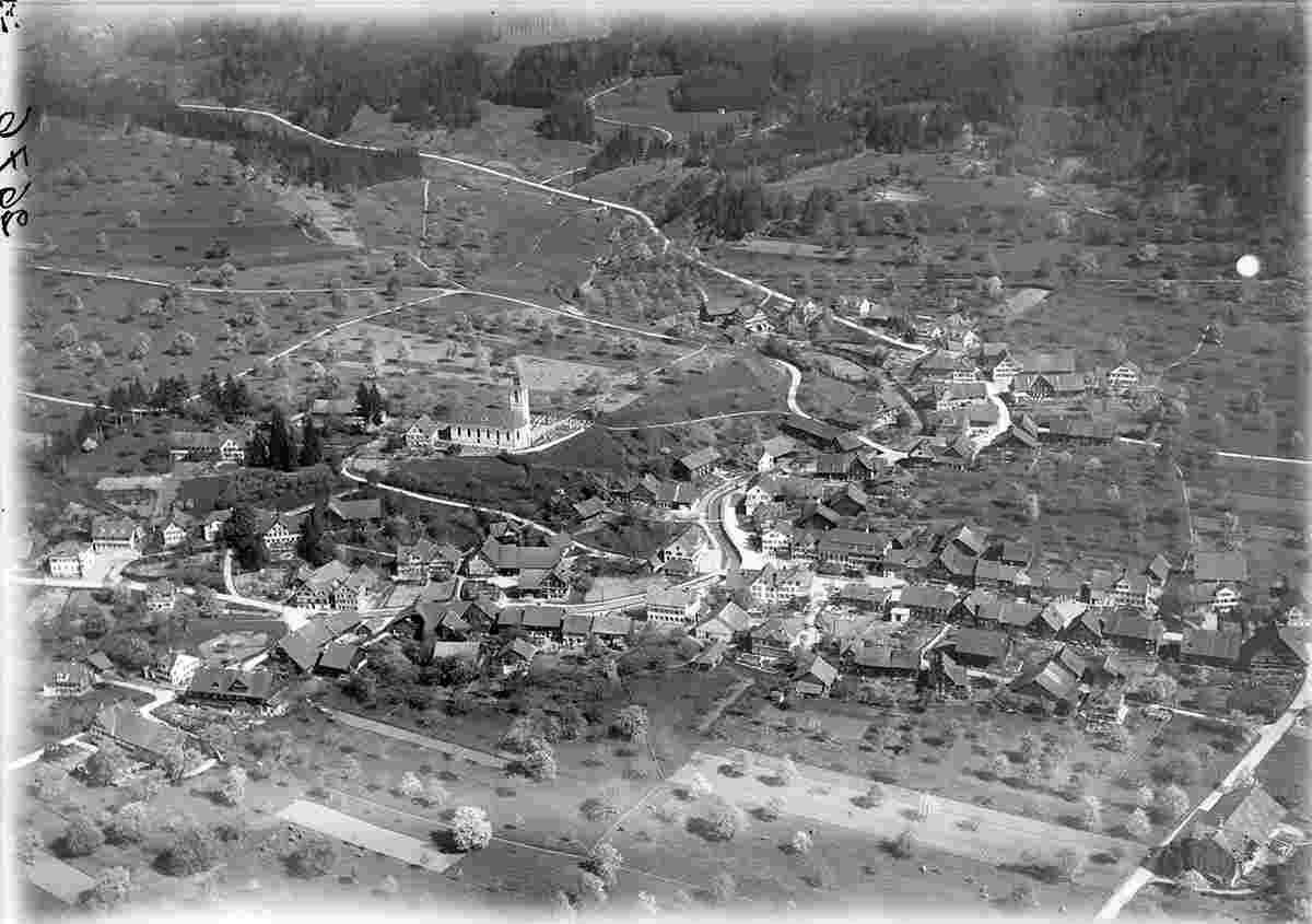 Zuzwil. Panorama von Zuzwil, 1920