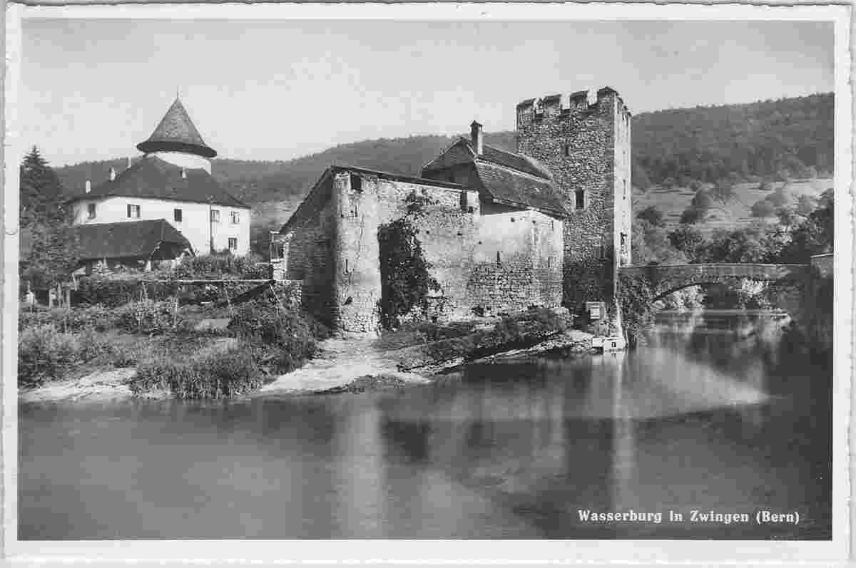 Wasserburg in Zwingen, 1957